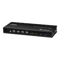 Aten 4-Port USB 4K HDMI KVMP Switch (Cables included)