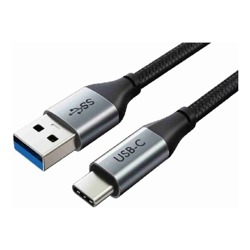 Astrotek CBAT-USB31CM30AM-3, USB-C to USB-A Charger Cable, Male to Male, Cable Length: 3m, Black, 1 Year Warranty