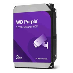 Western Digital WD Purple 3TB 3.5" SATA Surveillance HDD 256MB Cache 3-Year Limited Warranty