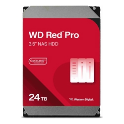 Western Digital WDRed Pro NAS Hard Drive - 24TB 3.5" 287MB/s 7200 RPM 512MB SATA HD 5yrs warranty