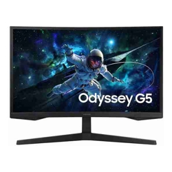 Samsung Odyssey G55C 32" QHD Curved Gaming Monitor 2560 x 144 165Hz16:9 1000R 1ms VA AMD  FreeSync HDR10 DisplayPort HDMI Tilt VESA Headphone 3YR WTY