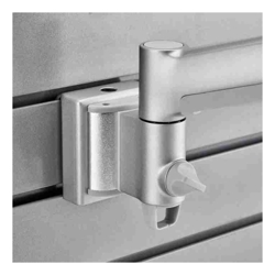 Atdec Slat Wall Adapter - Silver