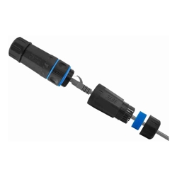 4C | IP68 In-Line Weatherproof Cat6 RJ45 Coupler