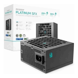 DeepCool PS1000P 1000W Gamer Storm SFX Full Japanese Electroyltic Capacitors Cybenetics Platinum/PPLP 115V Platinum