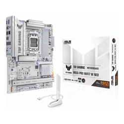 ASUS AMD TUF GAMING B850-PRO WIFI7 W NEO, AM5, 4DIMM, 256GB DDR5, 8400+MT/s, PCIe5.0 x16, x3 M.2, WiFi7, 2.5GbE, USB 20Gbps, HDMI2.1, DP1.4