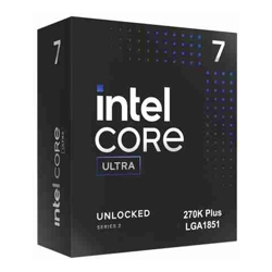 *Limit 1 Unit per Customer* Intel BX80768270K, Core Ultra 7 270K Plus, LGA 1851 Socket, 24 Cores, 24 Threads, Base: 3.7GHz, Turbo: 5.5GHz, Cache: 36MB, TDP: 125W, 3 Year Warranty