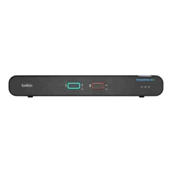 Belkin Universal 2nd Gen Secure KVM Switch, 2-Port Dual Head w/CAC - Belkin (F1DN202KVM-HA-4)