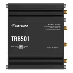 Teltonika | TRB501 | 5G Industrial Gateway with eSIM, backwards compatible with 4G (LTE CAT 20) and 3G, up to 2.5 Gbps
