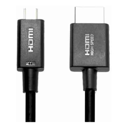 Oxhorn HDMI to Micro HDMI Cable 1.8m - 1.4v 19 (+1) pins A Male to D Male 34AWG, 100% copper wire, OD4.2mm RoHS