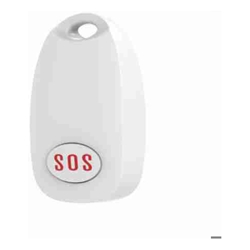 Fanvil KT10 is a compact, batteryfree wireless emergency button, 433MHz radio frequency, waterproof, 100,000 presses.