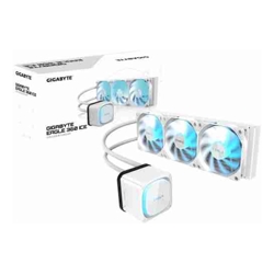 GIGABYTE EAGLE 360 ICE 360mm alu rad, 3x120mm ARGB fans 600-2000RPM, Intel 1851/1700/115X/1200 AMD AM5/AM4, copper pump 3200RPM, 400mm tube