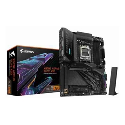 Gigabyte X870E AORUS ELITE X3D AM5 ATX, Ryzen 9000/8000/7000, 4xDDR5 256GB, PCIe 5.0 M.2, USB4, Wi-Fi 7, BT 5.4, 5GbE LAN, ALC1220, HDMI, Q-Flash Plus