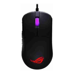 ASUS ROG Harpe Mini Core Gaming Mouse - Black, wired USB, ROG Micro Switch II, 1000Hz, RGB LED, AURA Sync, paracord cable