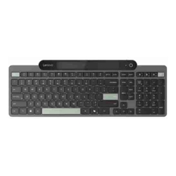 LENOVO Self-Charging Bluetooth Keyboard-US English Bluetooth 5.1 USB-C Uses fast-charging Free from Batteries Three-Device Cycling 108 Keys 3yr WTY