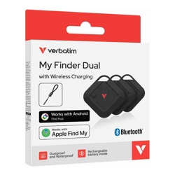 My Finder Dual Wireless Tracking Tag - 3 Pack - Black