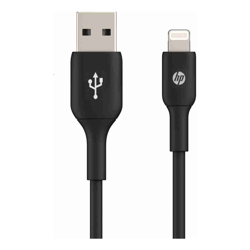 HP DHC-MF101 USB A to 8-pin iPhone Cable 1M Black