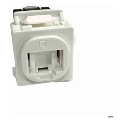 RJ45 Keystone to Australian Style Bezel |10 Pack White