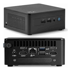 Asus NUC 3 Pro Tall Mini PC, Core i7-13620H,16GB,256GB SSD,LAN/WIFI/BT,Win11Pro,