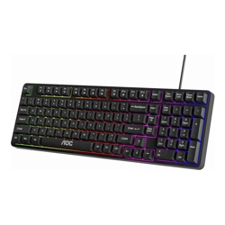 AOC GK116B/97 Wired RGB Gaming Keyboard 120-key