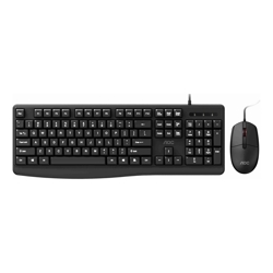 AOC KM170B/97 Wired Home &amp; Office Keyboard + Mouse Combo 1.5M cables Black