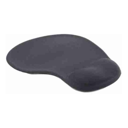 Brateck Mouse Pad with Gel Wrist Rest Black