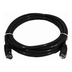 8Ware CAT6 Cable 0.25m - Black Premium RJ45 Ethernet Network LAN UTP Patch Cord 26AWG CU Jacket
