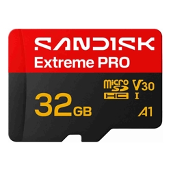 SanDisk 32G Extreme PRO microSD UHS-I Card (SDSQXCO-032G-GS6MA)