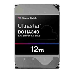 Western Digital 0B47063 Ultrastar DC HA340 Data Center 3.5" SATA HDD - 12TB Read/Wright 150/465 IOPS SATA 267MB/s 7200 RPM WUS721212BLE6L4