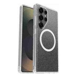 OtterBox Symmetry Clear Magnets Samsung Galaxy S25 Ultra 5G (6.9") Case Stardust - Clear (77-97524), DROP+ 3X Military Standard, 7 Years Warranty