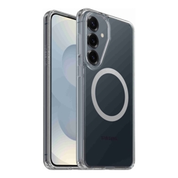 OtterBox Symmetry Clear Magnets Samsung Galaxy S26+ 5G (6.7") Case Clear - (77-99971), DROP+ 3X Military Standard, Raised Edges, 7 Years Warranty