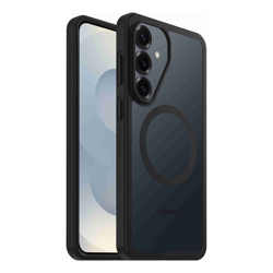 OtterBox React Magnets Samsung Galaxy S26+ 5G (6.7") Case Black Crystal (Clear/Black) - (77-99936),DROP+ Military Standard, 7 Years Warranty