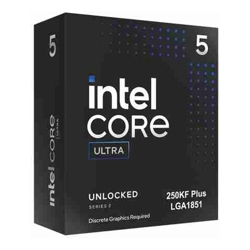 Boxed Intel Core Ultra 5 processor 250KF Plus (30M Cache, up to 5.30 GHz)