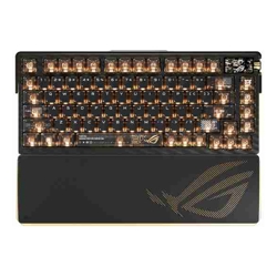 ASUS ROG AZOTH EXTREME EDITION 20 STORM SWITCH - Gaming Keyborad, 75% gaming keyboard, ROG NX Snow, Tri-Mode (USB/RF 2.4GHz/BT 5), RGB, 8000Hz polling