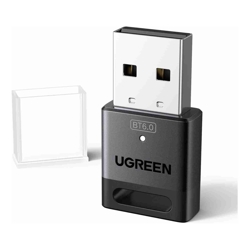 UGREEN 75073 Bluetooth 6.0 USB Dongle Adapter 20m Range, 5 Device Connection, Plug &amp; Play for PC/Laptop
