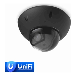 Ubiquiti G6 Pro Dome, Black,All-Weather Vandal-Proof 4K PoE+, Multi-TOPS AI,2.36x Optic Zoom, 1/1.2" CMOS Sensor, IR Night Vision *Avail For Deal Reg*