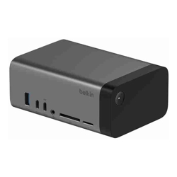 Belkin Connect USB-C 11-in-1 Pro GaN Docking Station + USB-C Cable (1M) (INC020auSGY), 150W PD, 2x HDMI, 2xUSB-C, 1xUSB-A, 1xUSB-C, 2 Years Warranty