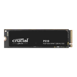 Crucial P310 2TB Gen4 2280 NVMe SSD 7100/6000 MB/s R/W 440TBW 1000K/1200K IOPS 1.5M hrs MTTF Full-Drive Encryption M.2 PCIe4 5yrs