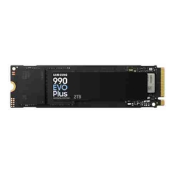 Samsung 990 EVO Plus 2TB PCIe Gen5 NVMe SSD 7250MB/s 6300MB/s R/W 1000K/1350K IOPS 1200TBW 1.5M hrs V-NAND TLC AES 256-bit Encryption 5yr wty