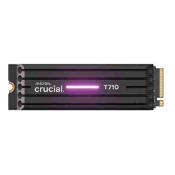 CRUCIAL T710 4TB + HEATSINK, M.2 INTERNAL NVMe PCIe5 NVMe SSD, 14500R/13800W MB/s, 5YR WTY