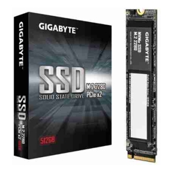 GIGABYTE Gen3 512GB NVMe PCIe 3.0 x4 M.2 2280 SSD, 1900MB/s Read, 1200MB/s Write, 1.5M Hours MTBF, 3-Year Warranty