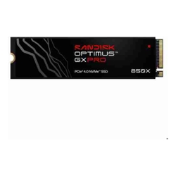 SANDISK Optimus GX PRO 850X PCIe 4.0 NVMe SSD, 1TB, Read 7,300MB/s Write 6,600MB/s, 5 Yr Warranty
