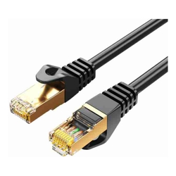 8Ware CAT7 Cable 2m - Black Color RJ45 Ethernet Network LAN UTP Patch Cord Snagless