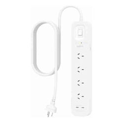 Belkin SurgePlus 4-Outlet Surge Protector With 2x USB -C Port(30W) (SRB005AU2M) - Heavy Duty 2M Power Cord, 525 Joules, $40000 CEW,  2 Years Warranty