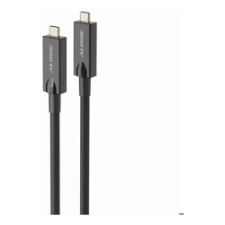 15m USB-C to USB-C (Male-Male) Hybrid AOC Cable - USB 3.2 10G DP1.4 PD60W