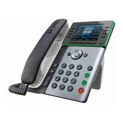 Poly Edge E300 IP Phone and PoE-enabled
