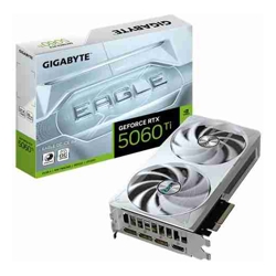 *Limit 1 Unit per Customer* Gigabyte GV-N506TEAGLEOC ICE-8GD, Nvidia GeForce RTX 5060 Ti EAGLE OC ICE, 8GB GDDR7, Core Clock: 2617MHz, Cuda Core: TBD, 1xHDMI, 3xDP, PSU: 650W, PCIe5.0, 3 Year Warranty
