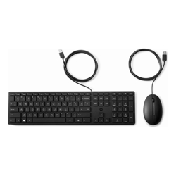 HP Wired Desktop 320MK Mouse and Keyboard -9SR36UT-