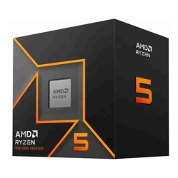 AMD 100-100000718BOX, Ryzen 5-9600, AM5 Socket, 6 Core, 12 Thread, Base: 3.8GHz, Turbo: 5.2GHz, 38MB Cache, TDP: 65W, 3 Year Warranty