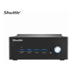 Shuttle NA10H7 Industrial Computer -AMD Ryzen R7-8845HS, 2x DDR5, 1x M.2 2280, 2x HDMI, 2x DP, 8x USB, 2x Realtek 2.5G LAN, 1x M.2 2230