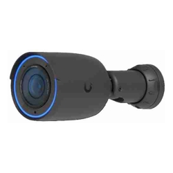 Ubiquiti UVC-G6-PRO-BULLET-B, IP Camera, 8MP, 40m IR Distance, 1x Gigabit PoE+ Port, 1x USB-C Port, MicroSD Slot, Rated IP66 and IK04, 1 Year  Warranty